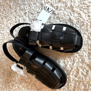 Zara fisherman sandals NWT
